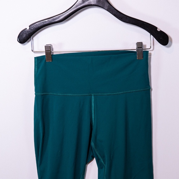 Lululemon Women's Wunder Under Train High-Rise Tight 25" Storm Teal Legging Pant - Picture 2 of 4